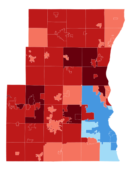 1988 presidential election in Milwaukee