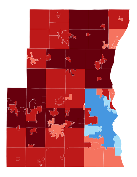 1996 presidential election in Milwaukee